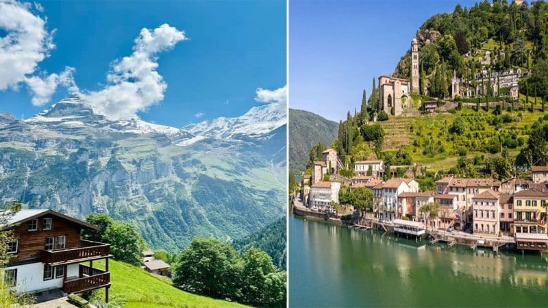 The most beautiful villages in Switzerland