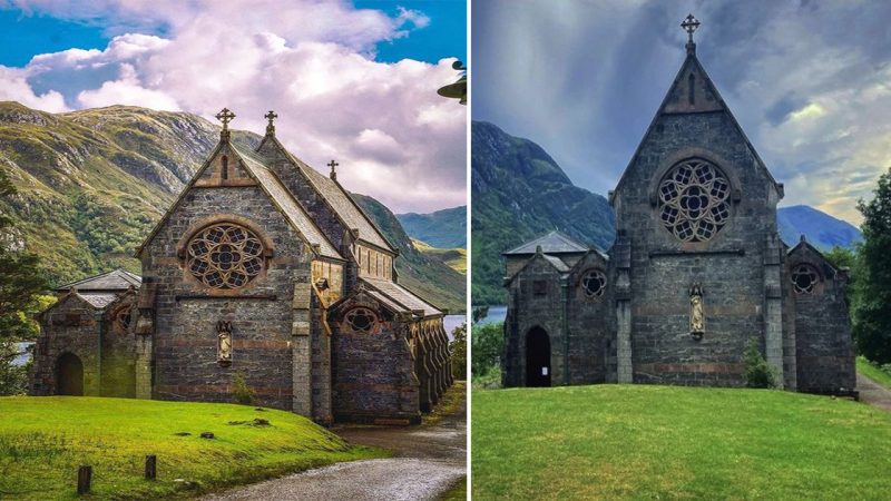 The Timeless Beauty of St. Mary and St. Finnan’s Church: A Gothic Masterpiece in Scotland