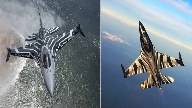 BAF F-16 Dark Falcon: The Swift Shadow in the Skies