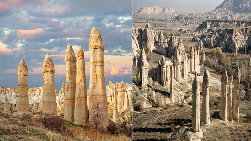 Journeying through Turkey’s Valley of Towering ‘Phallic’ Rocks: Awe-Inspiring Wonder for Tourists