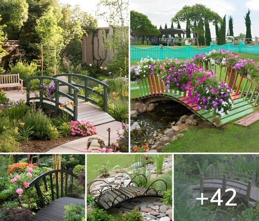 Small decorative and stylish garden bridges for summer cottages: 42 photos and design ideas