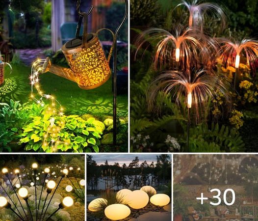 30 Enchanting Lighting Ideas To Create A Fairytale Garden