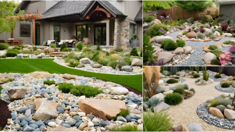 Define Your Space: The Beauty of Rock Gardens and Dividing Large Lawns