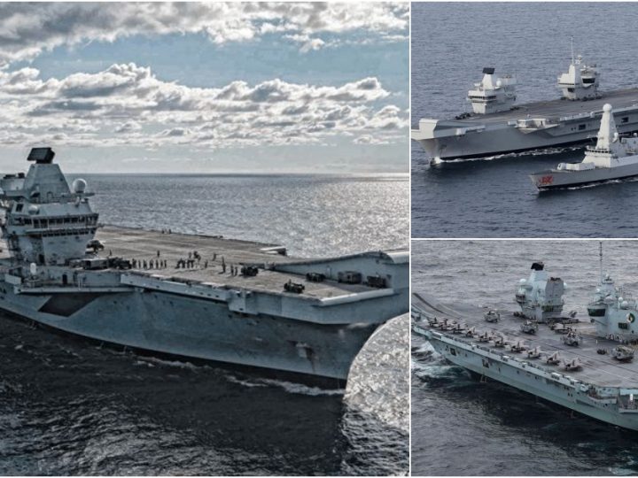 The HMS Queen Elizabeth R08: A Modern Marvel of British Naval Engineering