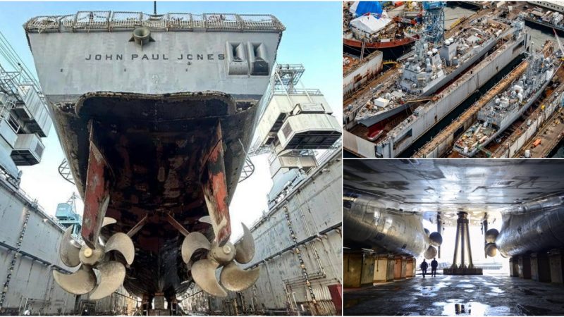 USS John Paul Jones: A Glimpse into Modern Naval Power at Seattle’s Vigor Shipyard