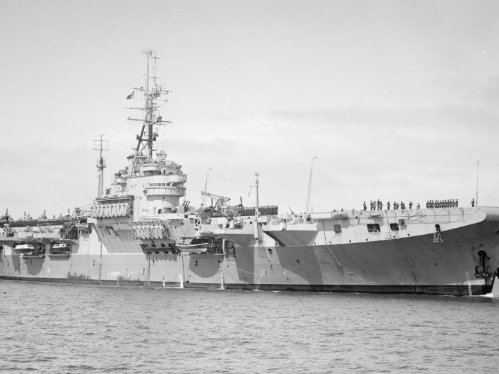 HMS Glory (R62): A Historical Reflection on the Clyde Estuary, June 27, 1945